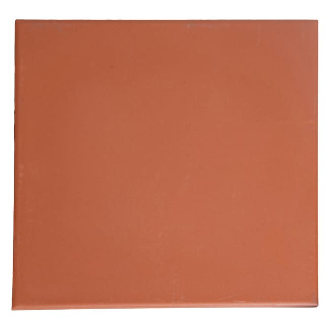 BALDOSÍN CERÁMICO ROJO 14X14CM   - 1