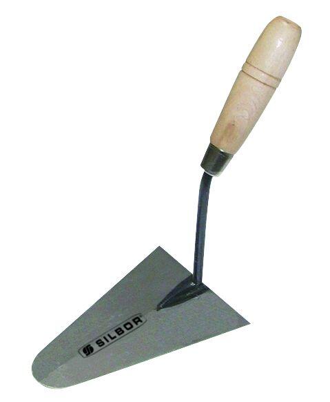 PALETA CATALANA 170MM SOLDADA MANGO MADERA 