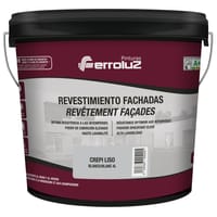 REVESTIMIENTO FACHADA MATE LISO 4L BLANCO - 1