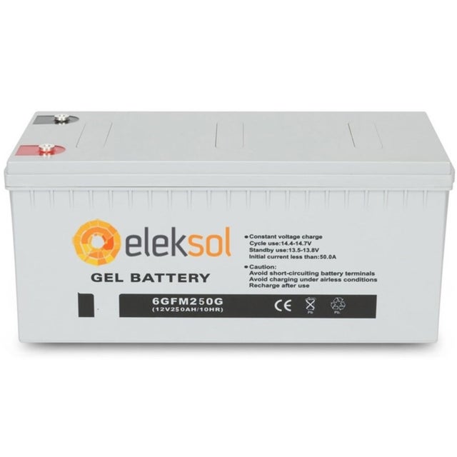 BATERÍA GEL 12V 250AH C100 ELEKSOL