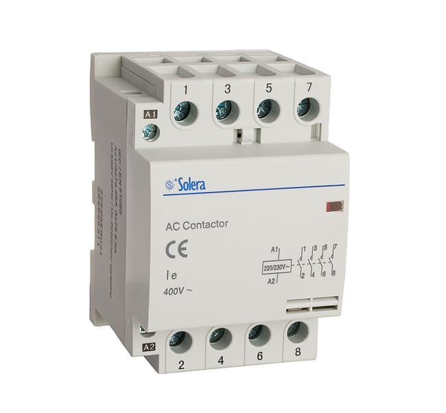 CONTACTOR MODULAR 4NA 63A SOLERA - 1