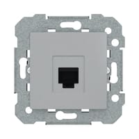 TOMA DATOS RJ45 CAT6 SERIE VIVA PLATA - 1