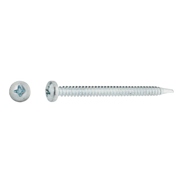 TORNILLOS ROSCA CHAPA PARA METAL CINCADOS 4,8X63MM. 200UDS