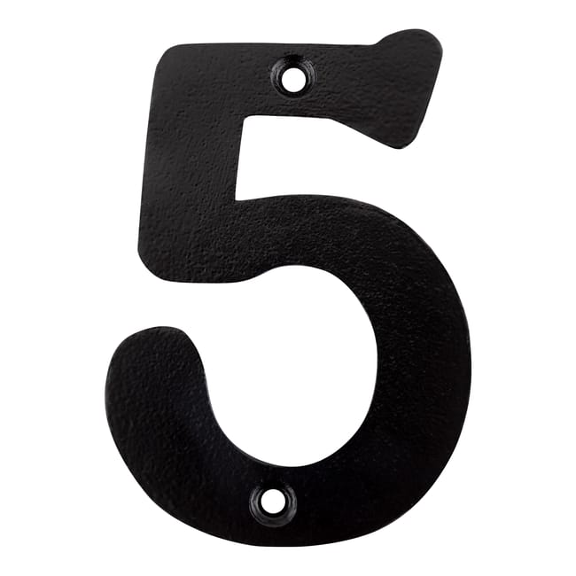 SEÑAL NUMÉRICA FORJA NEGRO 1UD - 1