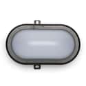 APLIQUE PARED LED OVAL 5.5W NEGRO LUZ NEUTRA - 1