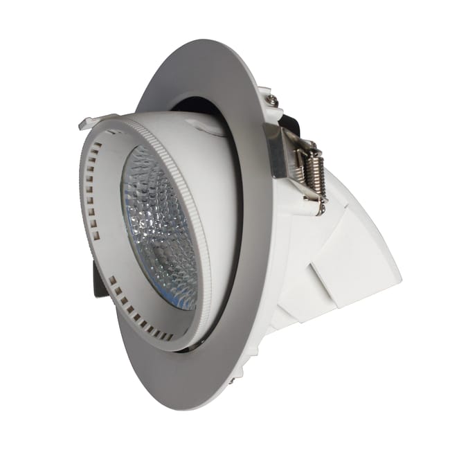 DOWNLIGHT LED EMPOTRAR CIRCULAR BASCULANTE 40W LUZ NEUTRA - 1