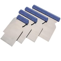 JUEGO 4 ESPATULAS CARROCERO ACERO CARBONO PENTRILO - 1