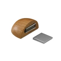 TOPES PARA PUERTAS DE MADERA ADHESIVO CON IMAN ROBLE - 1