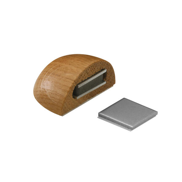 TOPES PARA PUERTAS DE MADERA ADHESIVO CON IMAN ROBLE