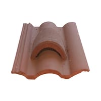 TEJA HORMIGON DE VENTILACIÓN  ROJO - 1