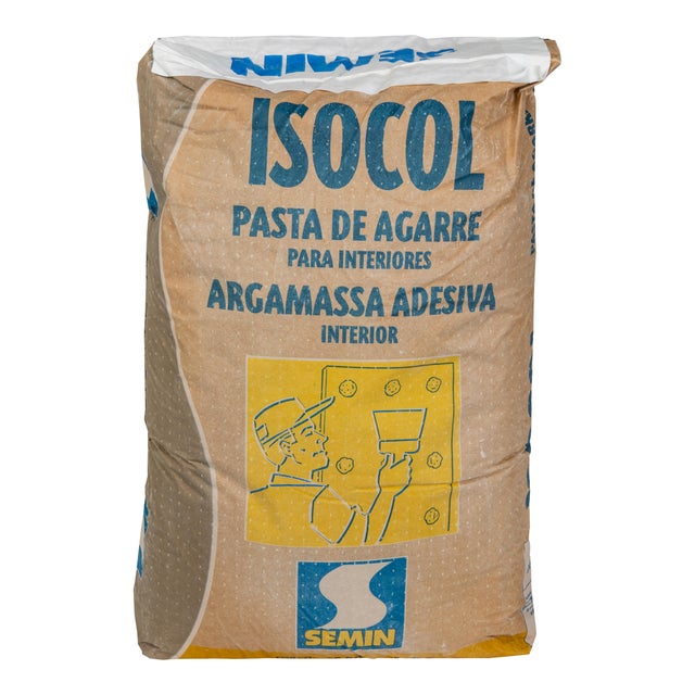 PASTA DE AGARRE SEMIN ISOCOL 25 KG