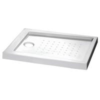 PLATO DE DUCHA ACRILICO RECTANGULAR BLANCO 70X120X5CM - 1