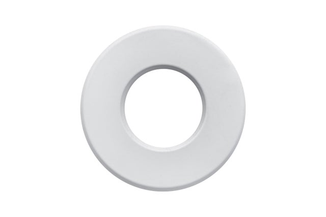 ARO DE EMPOTRAR ALUMINIO Ø 81,5MM BASCULANTE BLANCO