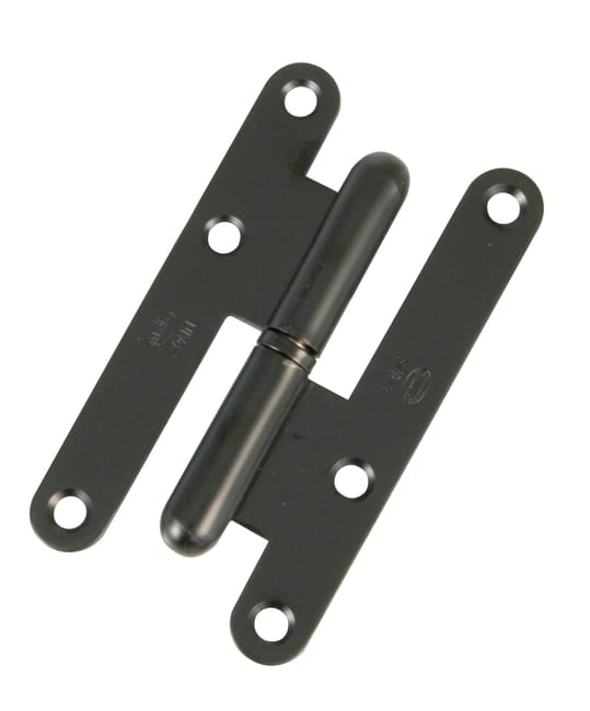 BISAGRA PARA PUERTA PERNIO A DERECHA 95X52MM NEGRO - 1