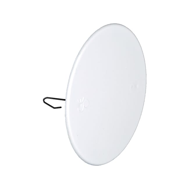 TAPA PARA CAJA REGISTRO Ø80X40mm CON GARRA METALICA - 1