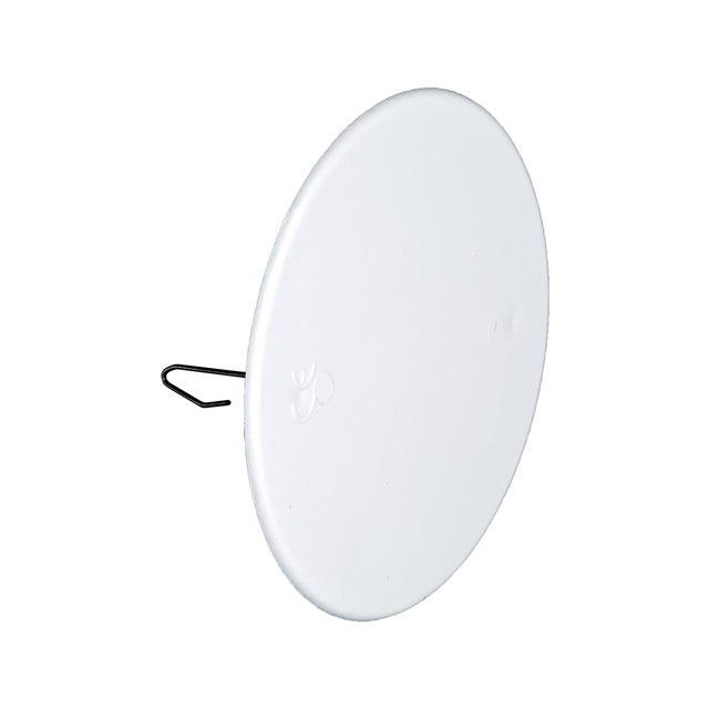 TAPA PARA CAJA REGISTRO Ø80X40mm CON GARRA METALICA