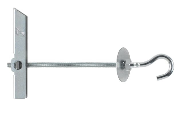 TACO METÁLICO PARA MATERIAL HUECO CON GANCHO  DIÁMETRO 5MM LONGITUD 70MM INDEX 50UDS - 1