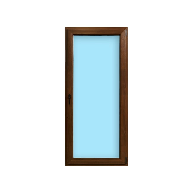 BALCONERA PVC ABATIBLE NOGAL 90X200CM - 1