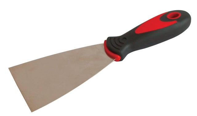 ESPATULA PINTOR INOX MANGO BIMATERIA 100 MM