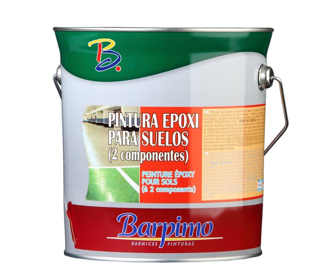 PINTURA SUELOS EPOXI + CATALIZADOR 4L VERDE CROMO