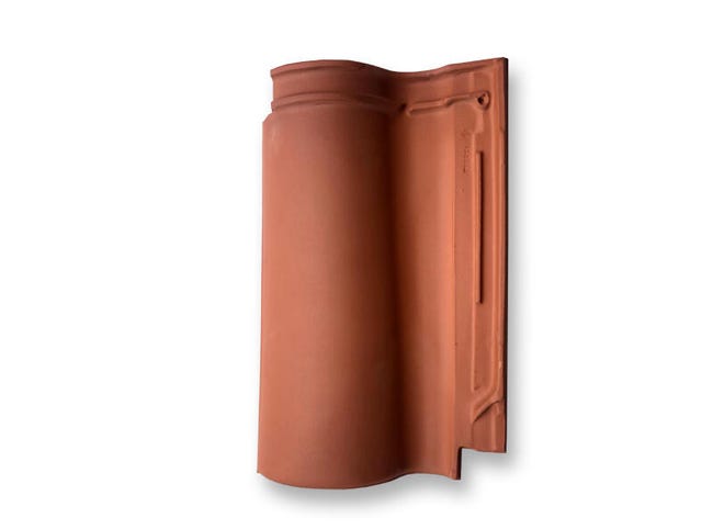 TEJA CERAMICA MIXTA PEQUEÑA ROJA 44.1X26.30CM - 1