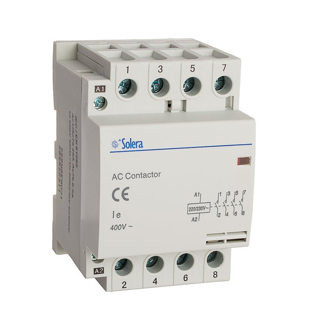 CONTACTOR MODULAR 4NA 25A SOLERA