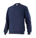 SUDADERA ALGODON AZUL TALLA L VELILLA 105701 - 1