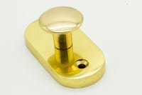 TIRADOR ARMARIO MALETERO LATON PULIDO MOD 504 - 1