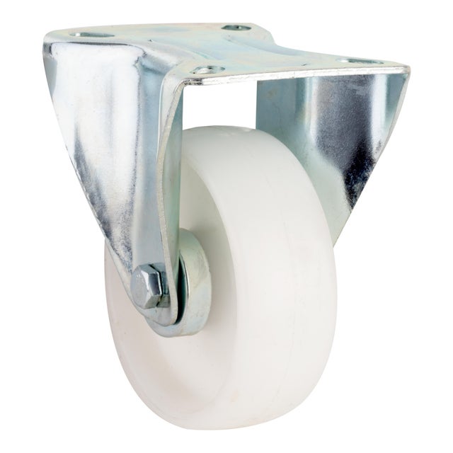 RUEDA 100MM POLIAMIX. HASTA 150KG. LLANTA METAL