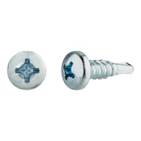 TORNILLOS ROSCA CHAPA PARA METAL CINCADOS 4,8X16MM. 250UDS - 1