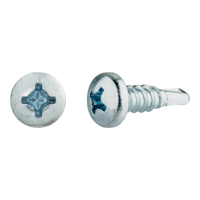 TORNILLOS ROSCA CHAPA PARA METAL CINCADOS 4,8X16MM. 250UDS - 1