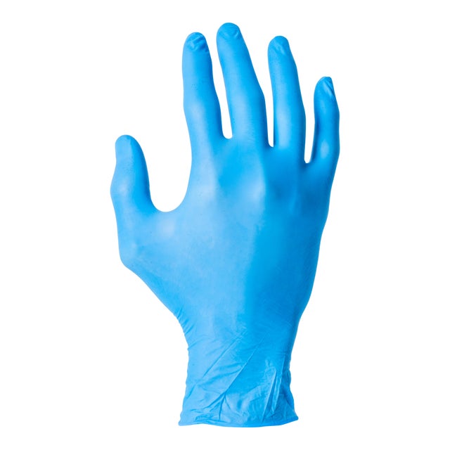  100 GUANTES DESECHABLES NITRILO SIN POLVO TALLA 7 571 JUBA