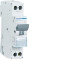 AUTOMATICO MAGNETOTERMICO COMPACTO 1P+N 16A HAGER - 1