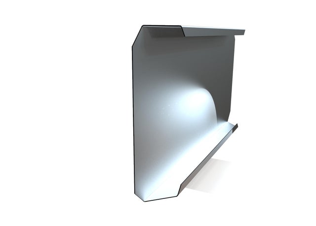 SOPORTE METÁLICO DE CARGA ENTRE MONTANTES 40 KG 60 CM