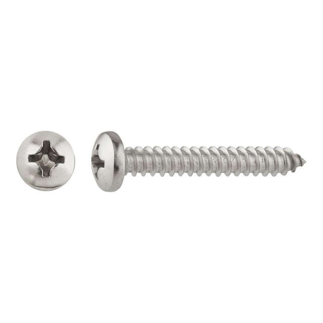 TORNILLOS PARA METAL ROSCA INOXIDABLES 5,5X38MM. 200UDS
