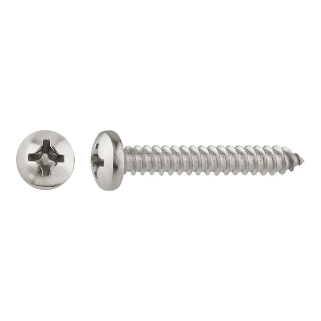 TORNILLOS PARA METAL ROSCA INOXIDABLES 5,5X38MM. 200UDS