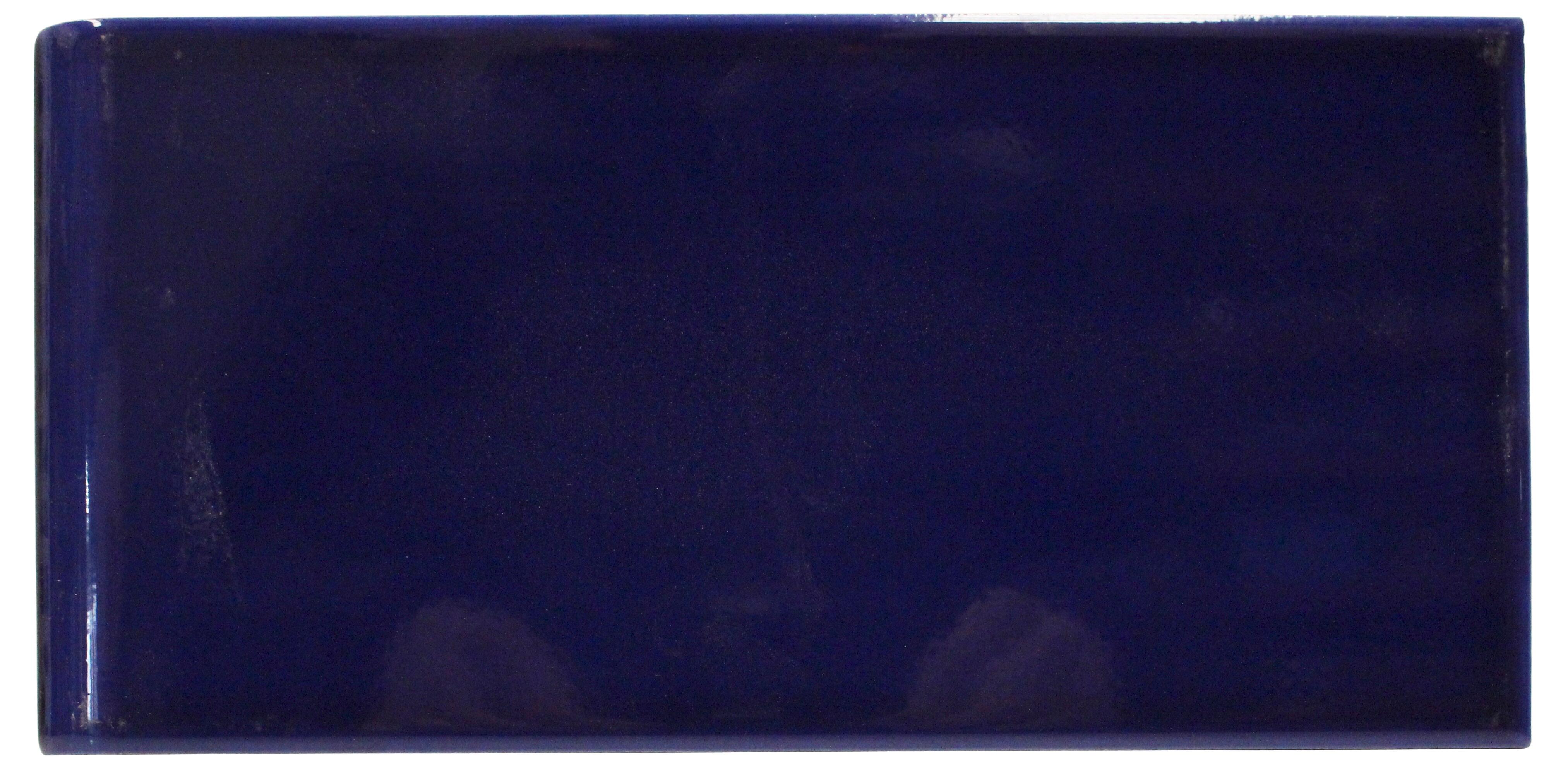 VIERTEAGUAS RUSTICO ESTRECHO 14 X 28 CM AZUL COBALTO Obramat