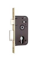 CERRADURA EMBUTIR PARA PUERTA DE MADERA 45 MM. 600 LATONADO YALE - 1