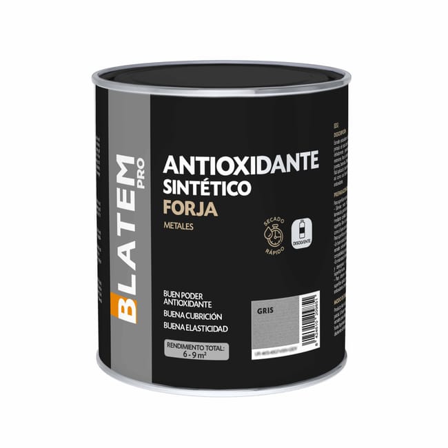 ESMALTE SINTETICO ANTIOXIDANTE FORJA  750ML GRIS - 1
