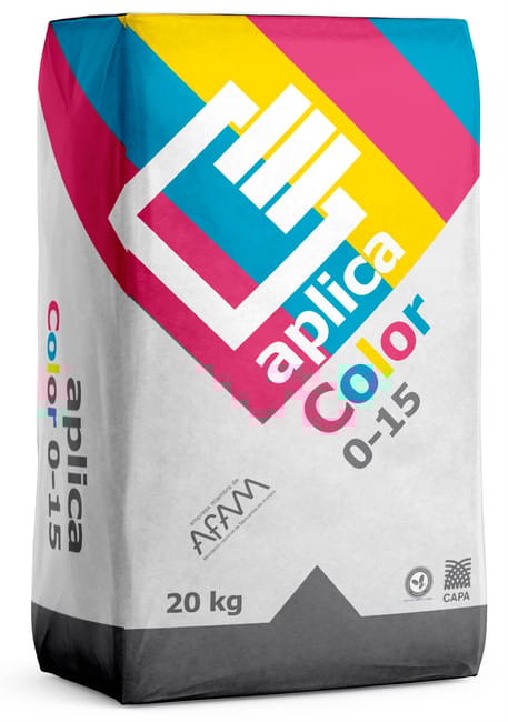 CEMENTO JUNTA APLICACOLOR  CAPA 20KG BLANCO - 1
