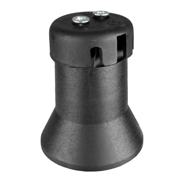 PORTALAMPARAS FERIA E27 NEGRO