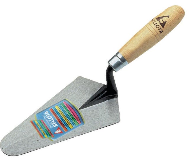 PALETA MADRID 165MM  FORJADA MANGO MADERA BELLOTA 5842-F