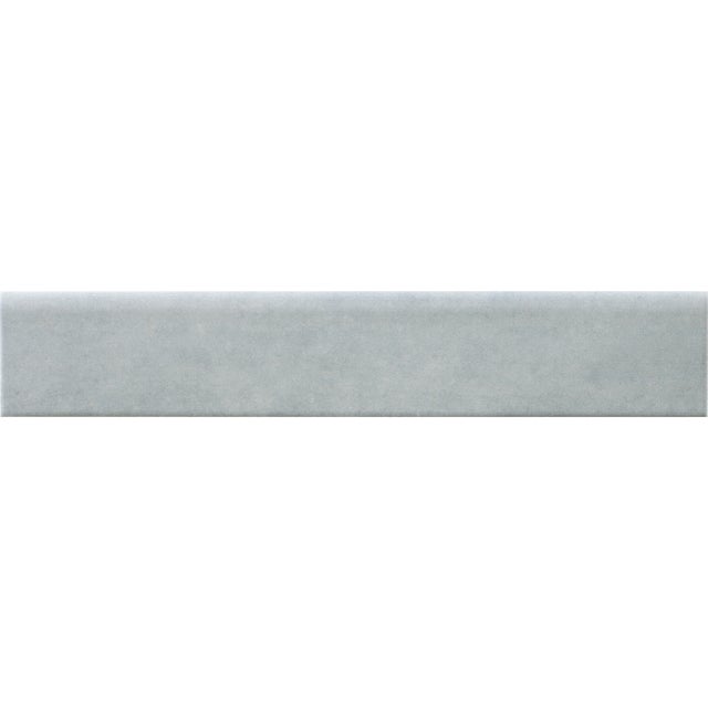 RODAPIE CERAMICO 8X45CM CEMENTO GRIS. PACK 4 UNIDADES.