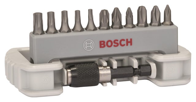 JUEGO 11 PUNTAS ATORNILLAR PH-PZ-TX BOSCH