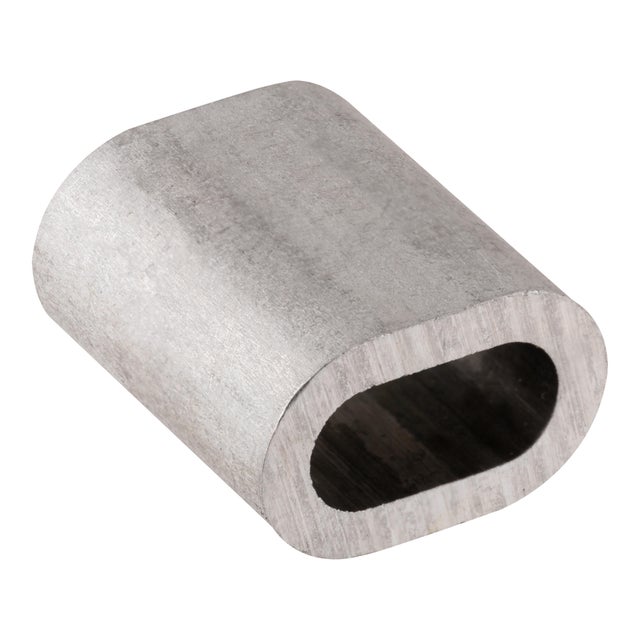 CASQUILLOS MANGUITOS ALUMINIO PARA CABLE 4 MM. 12 UDS