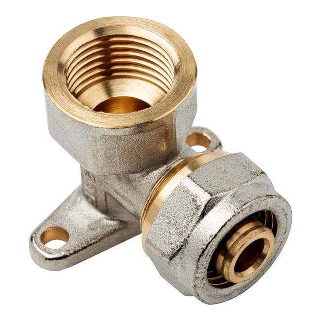 CODO 90º CON SOPORTE 16MMX1/2