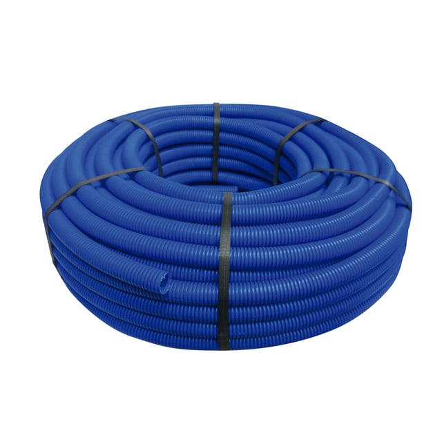 TUBO CORRUGADO Ø19MM 50M AZUL