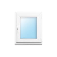 VENTANA PVC OSCILOBATIENTE BLANCA 60X70CM DERECHA - 1