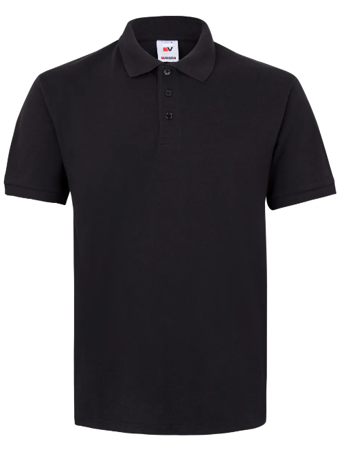 POLO MANGA CORTA NEGRO TALLA L VELILLA 105502