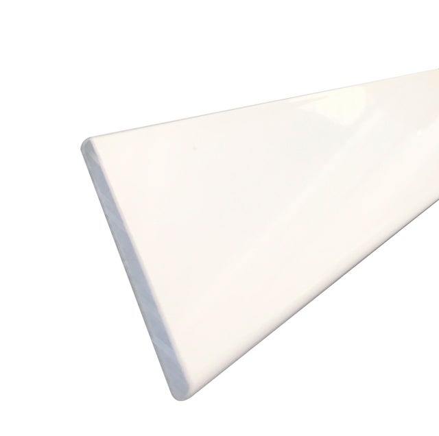 SOLAPE ALUMINIO BLANCO ANCHO 8 CM